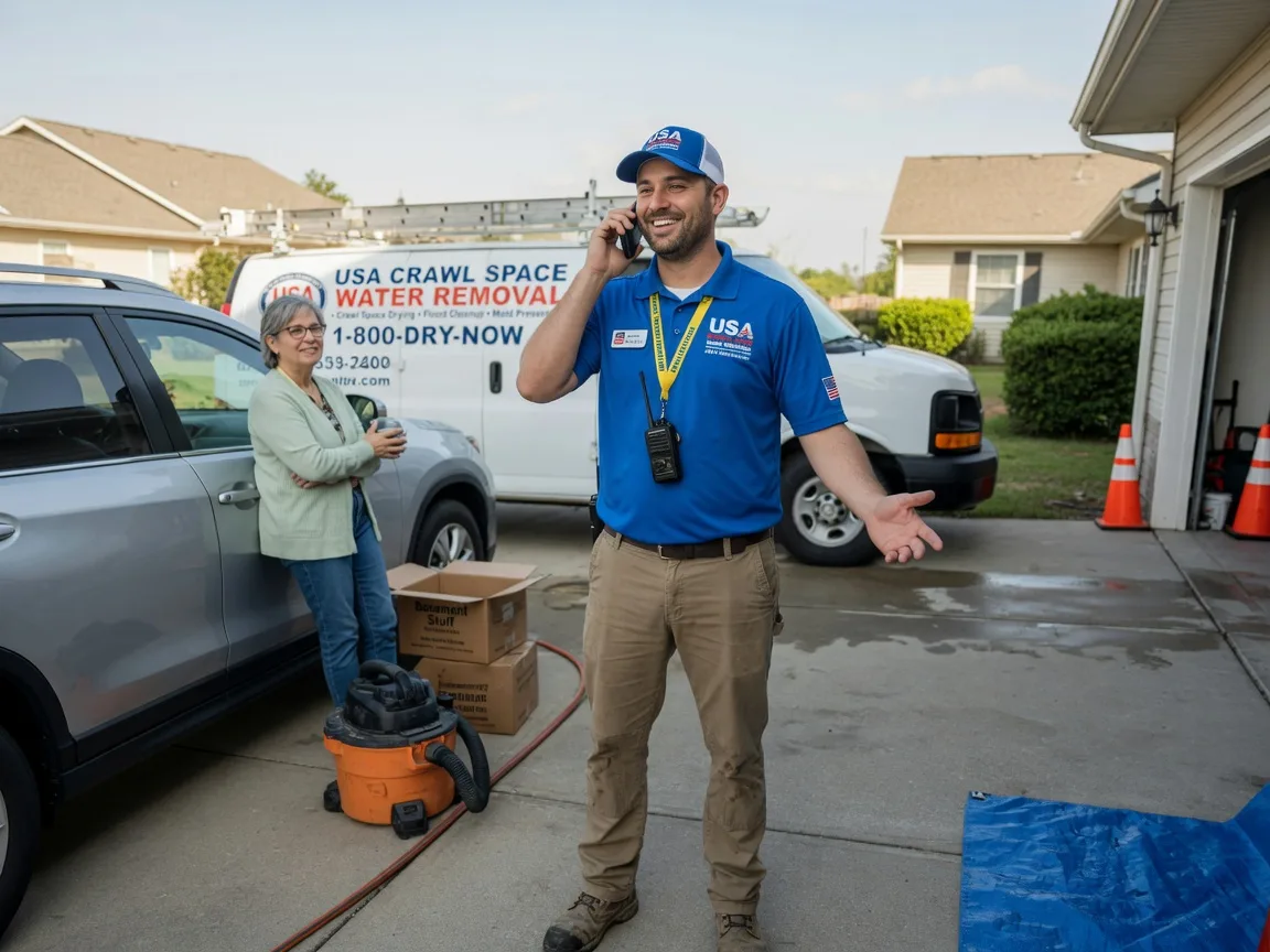 Crawl Space Water Removal Ferguson, NC FAQs